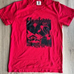 CHRISTMAS PERHAPS t-shirt size small brand new